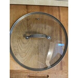 Lot of 2 Starfrit The Rock 10" 11" Replacement Glass Lids Cookware Covers Vents